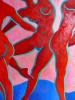 RED NUDES DANCING