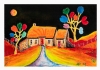 Donegal Cottage by Night