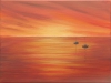 Sunset sailing