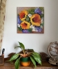 Three Sunflowers