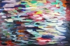 XL Abstract Colourful Lickable Water 5137
