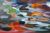 XL Abstract Colourful Lickable Water 5137