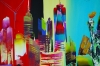 XL City of New York Skyline Abstraction 5144