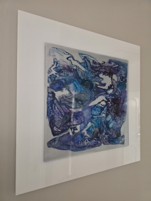 Shimmering Sea ( acrylic glass original)
