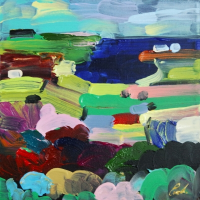 Abstract Colourful Yummy Landscape 5127