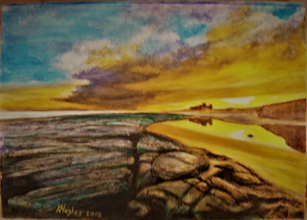 Bamburgh dawn