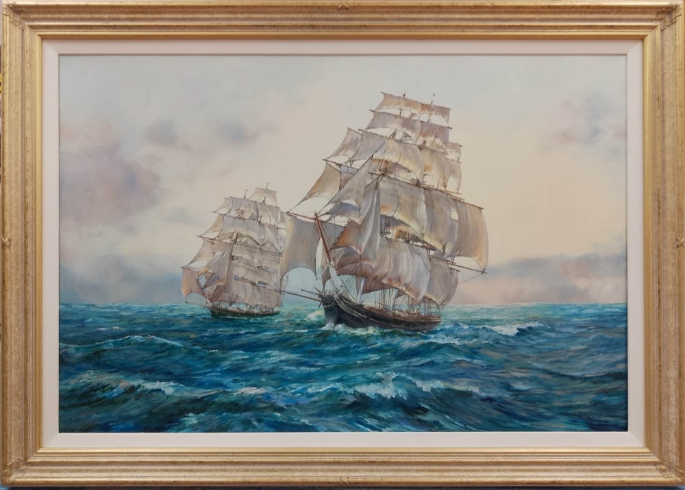 THE CUTTY SARK & THERMOPYLAE RACING HOME, 1872