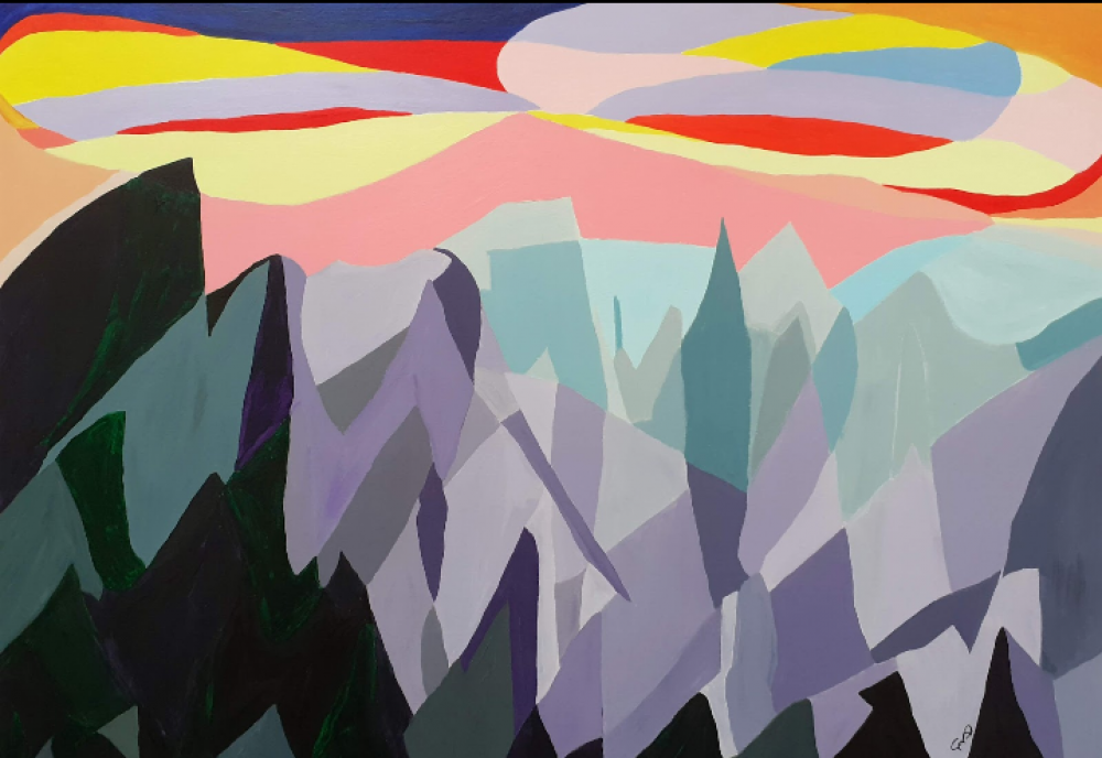 Pink Mountain, Mountain theme study