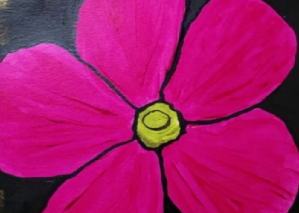 Of Course I can Paint Flowers