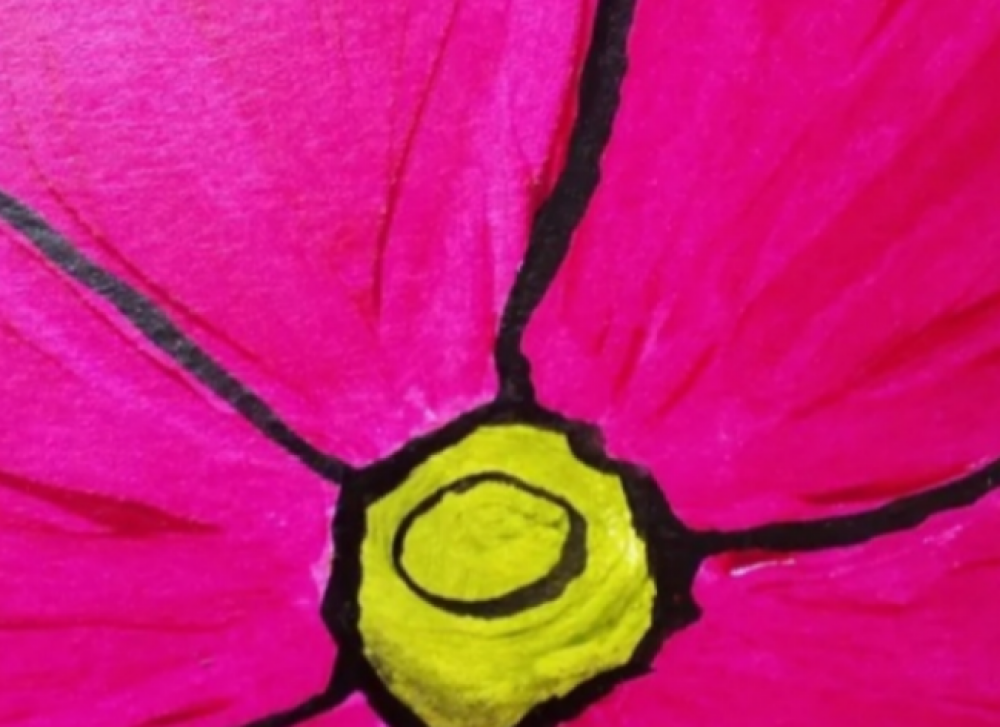 Of Course I can Paint Flowers