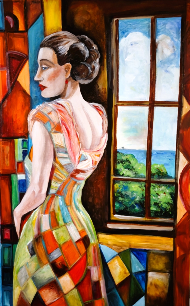 Throught the window