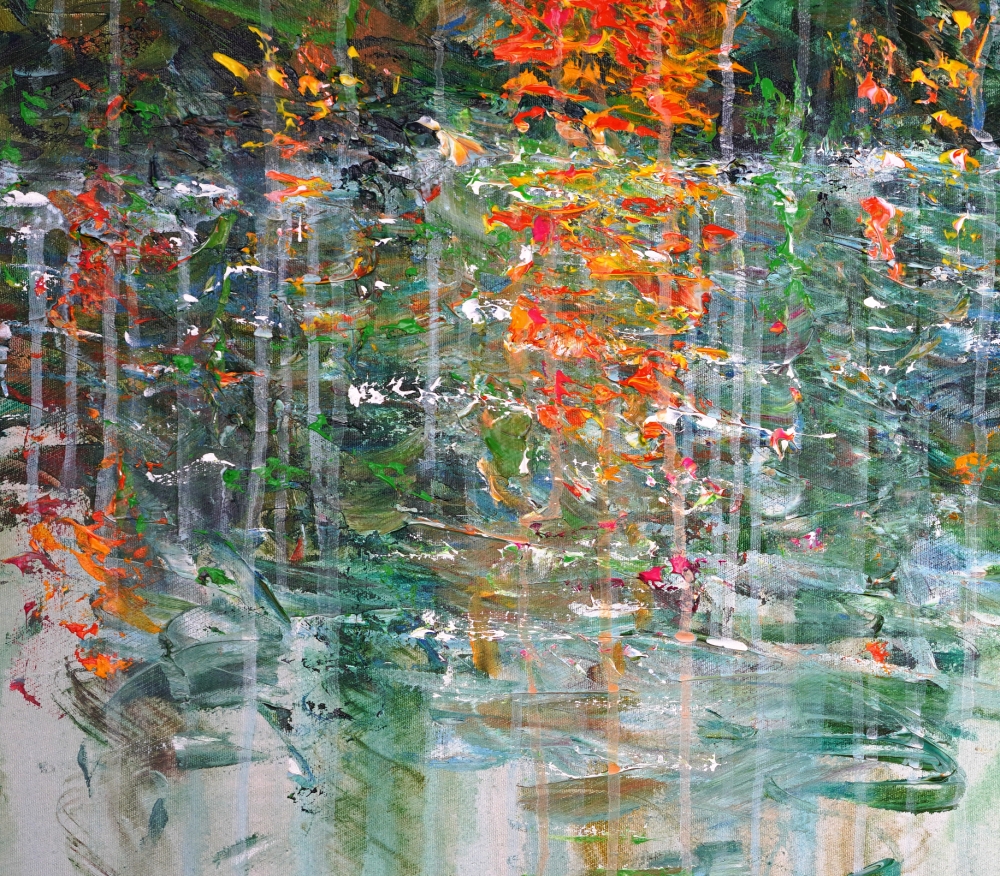 Trees By A Lake L 1