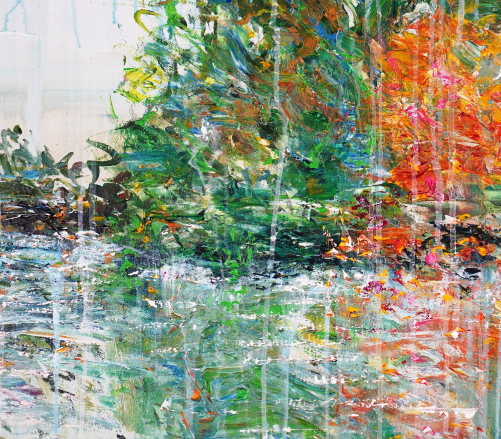 Trees By A Lake L 1