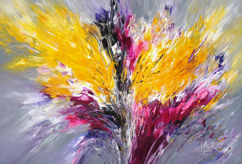 Composition Magenta Yellow XL 4