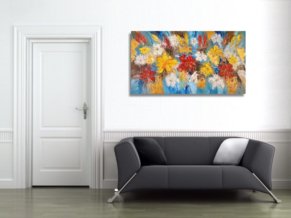 Happy Flowers Gold L 1