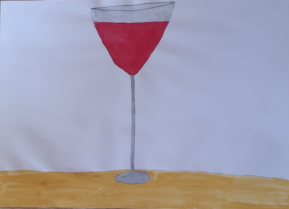 Glass of wine