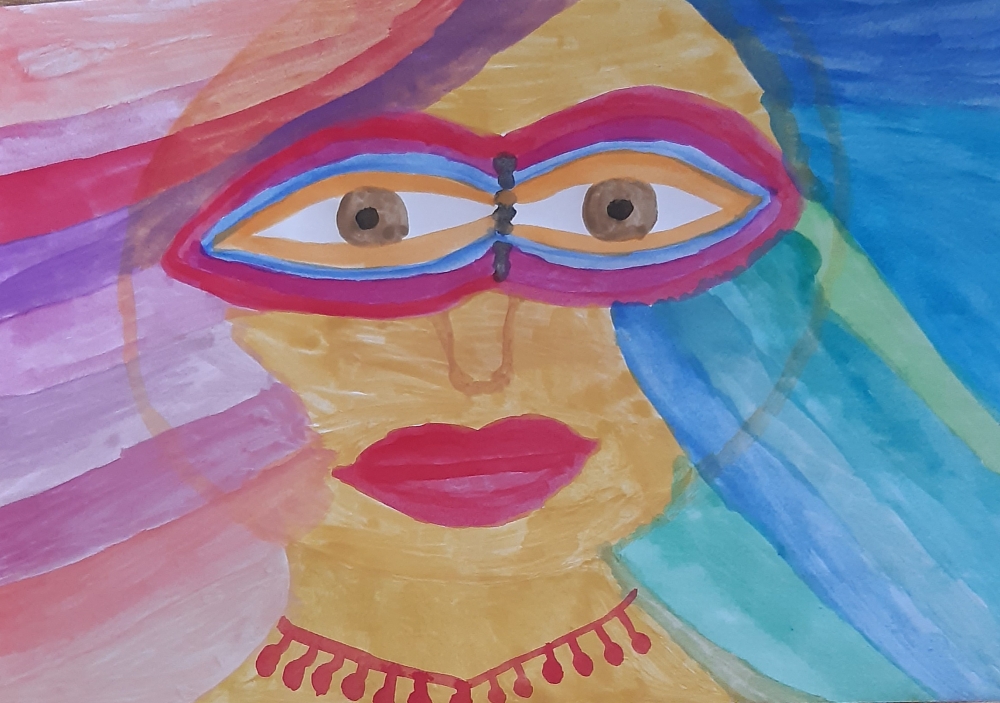 Lady of joy