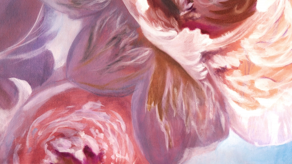 Whisper of pink peonies