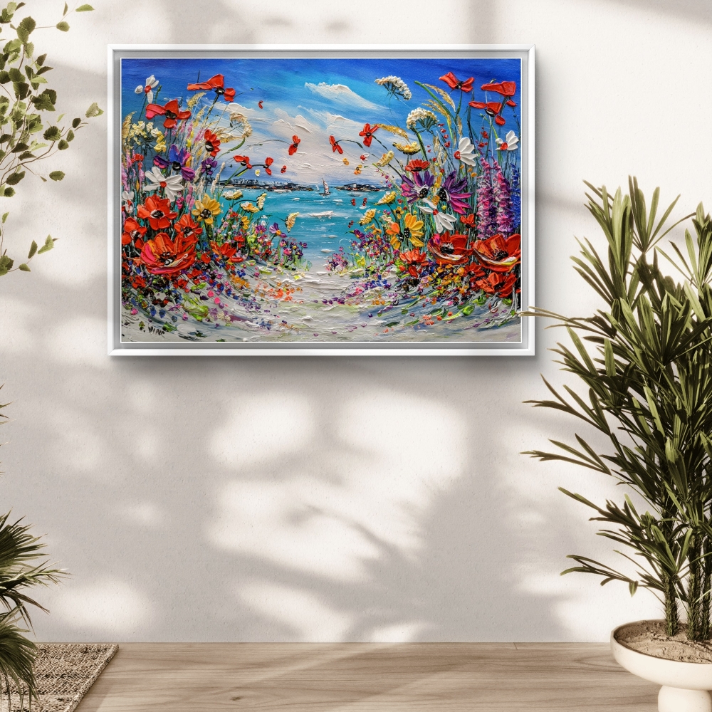 Blooming flowers 