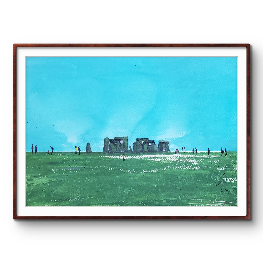 Little Eyes on Stonehenge