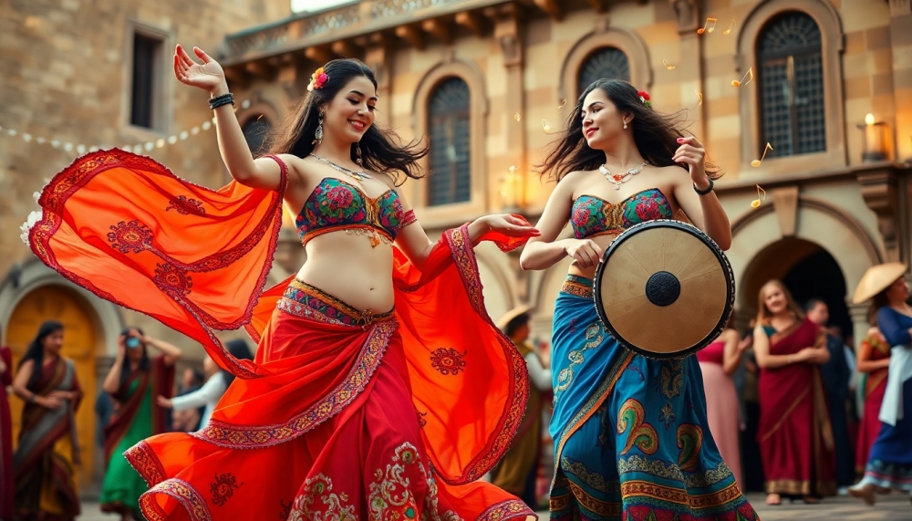 Belly dancers