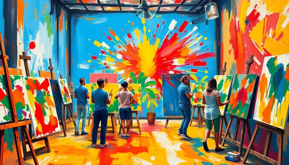 Art therapy group