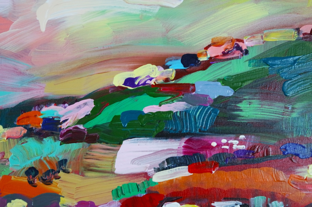 Abstract Colourful Yummy Landscape 5187