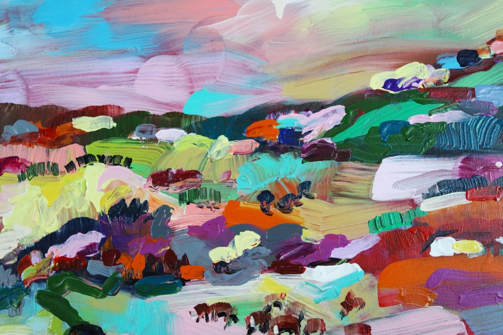 Abstract Colourful Yummy Landscape 5187
