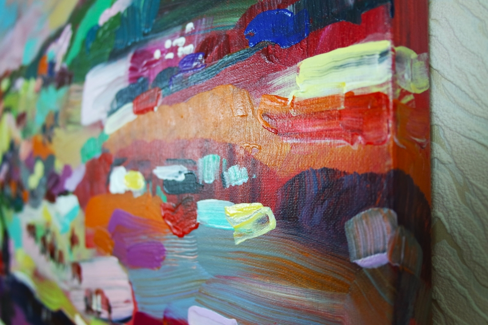 Abstract Colourful Yummy Landscape 5187
