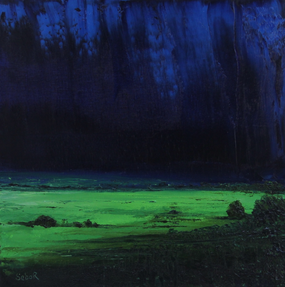 Blue Green Night 