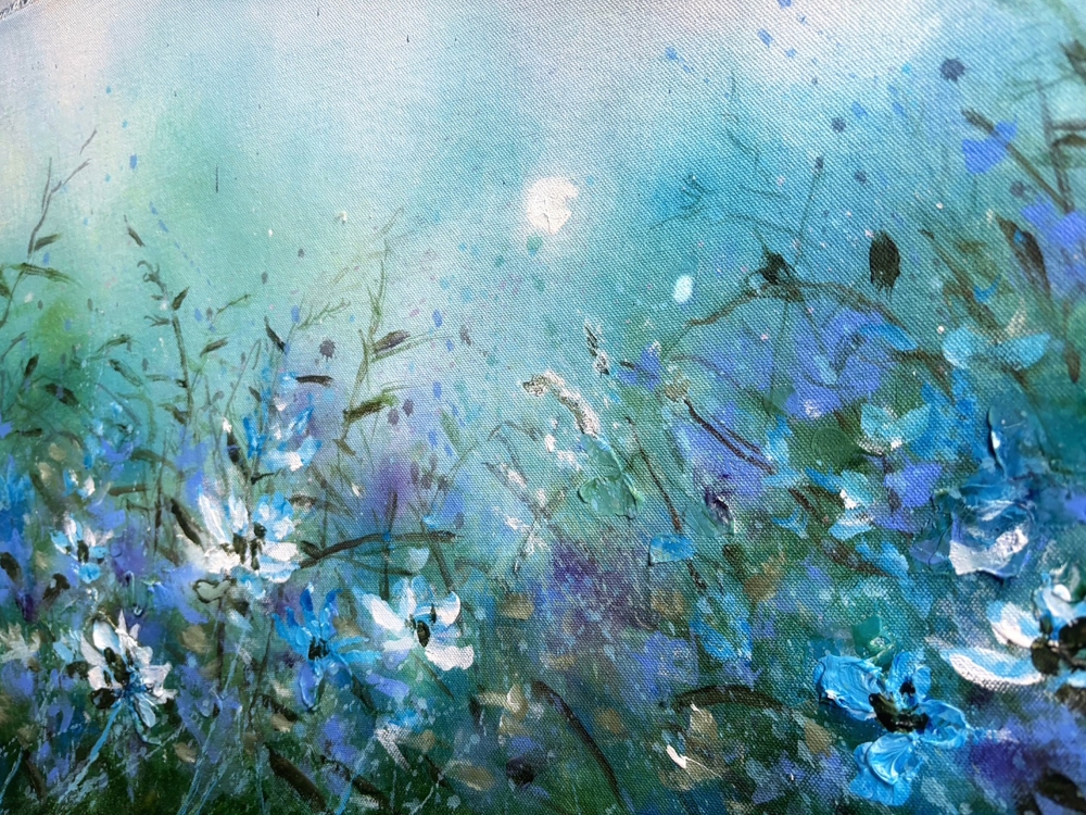 Framed Painting - Moon Serenity