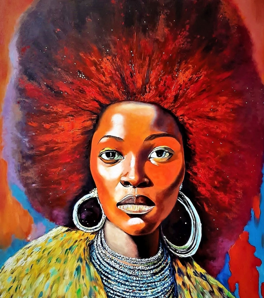 African girl