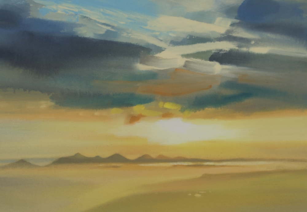 SUNBURST, LOCH CLAIR, TORRIDON