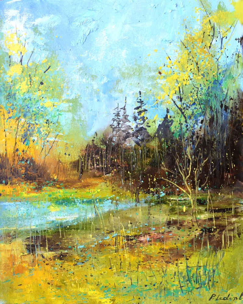 Spring in the wood 