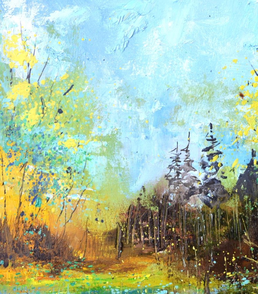 Spring in the wood 