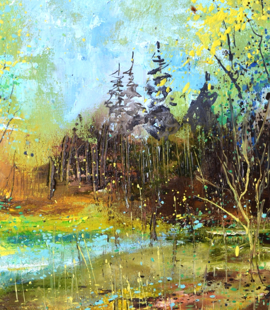 Spring in the wood 