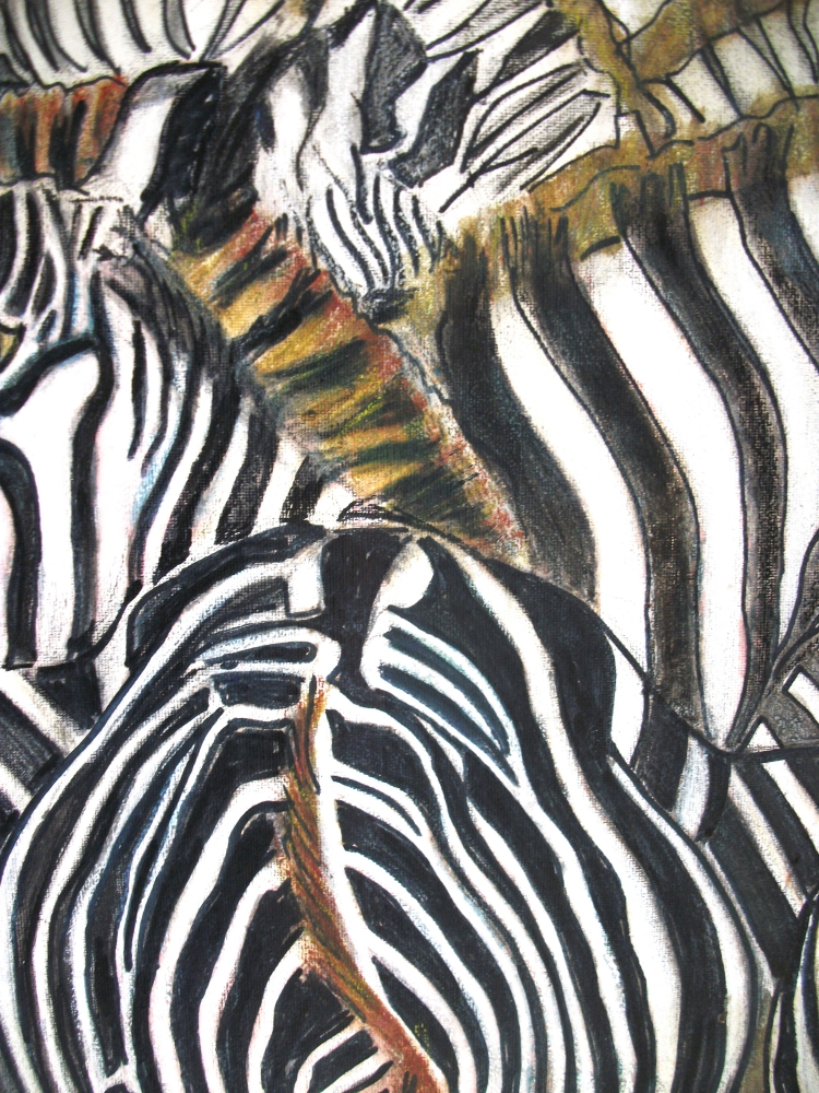 Zebras crossing