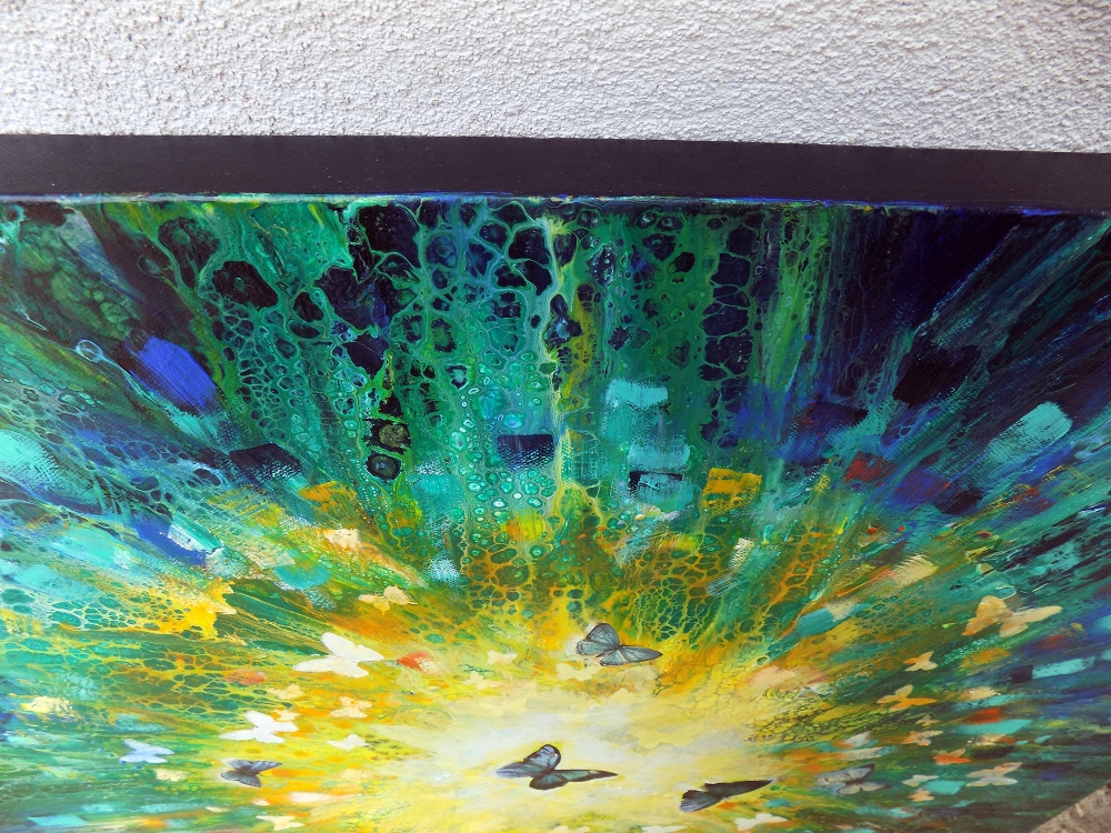 Between the sunbeam