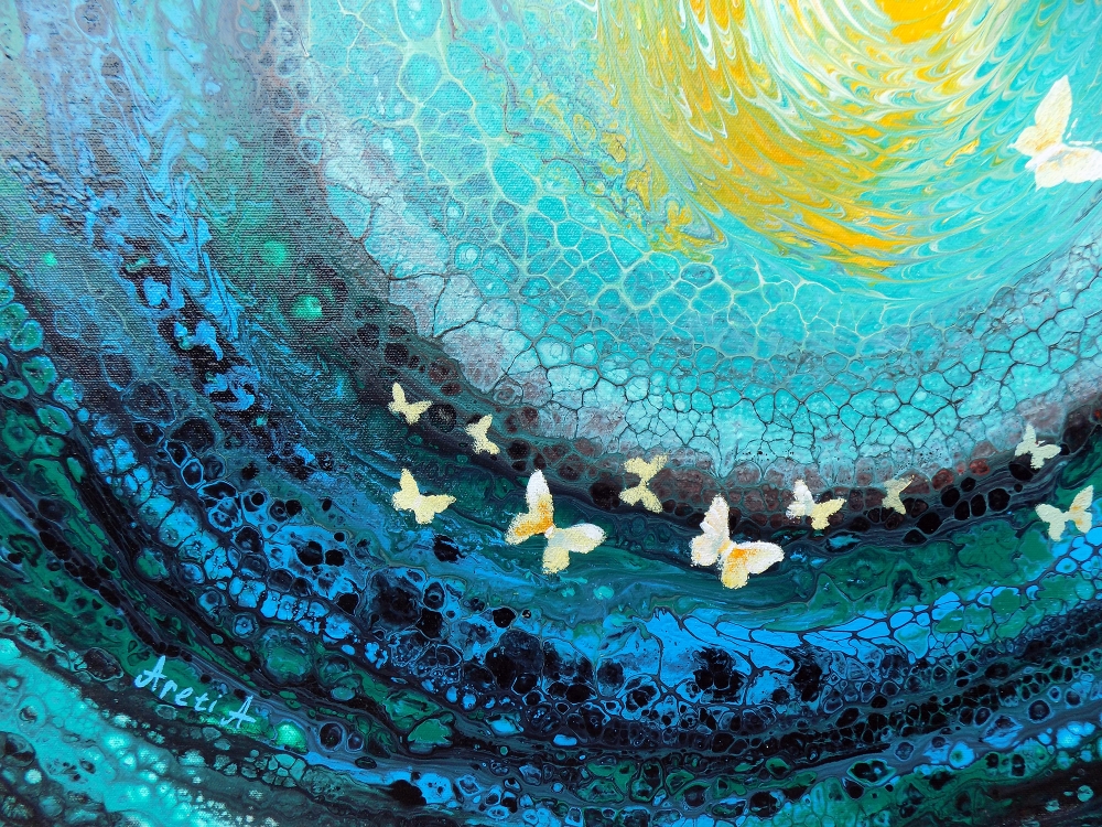 Butterflies in the light