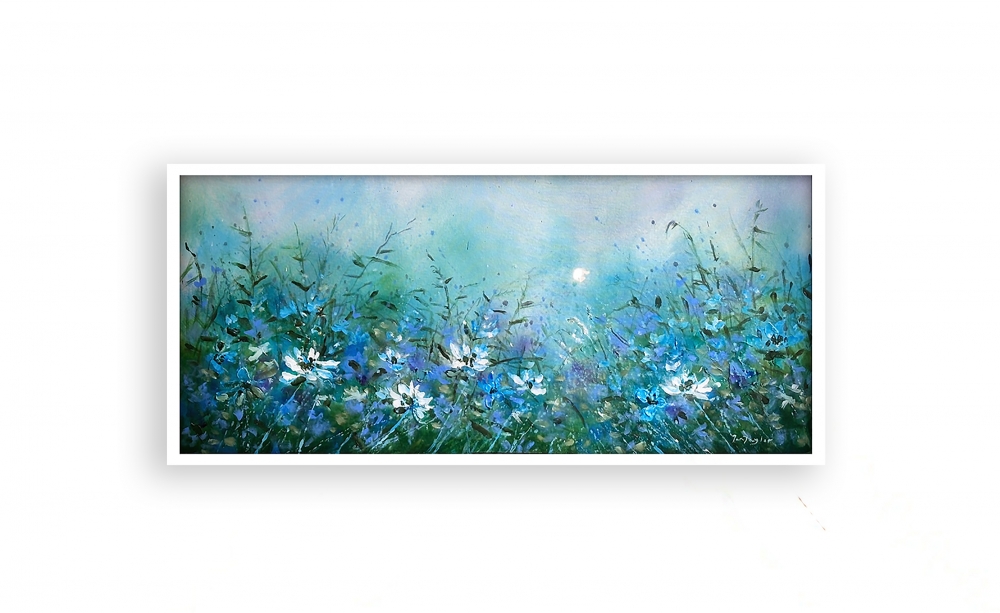Framed Painting - Moon Serenity