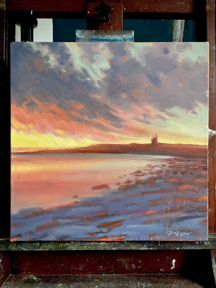 Dunstanburgh Afterglow