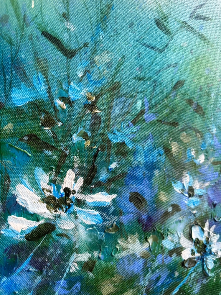 Framed Painting - Moon Serenity