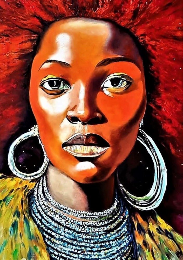 African girl