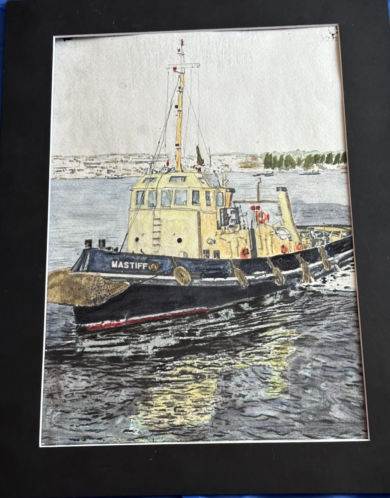 Devonport Naval Base Tug Boat 