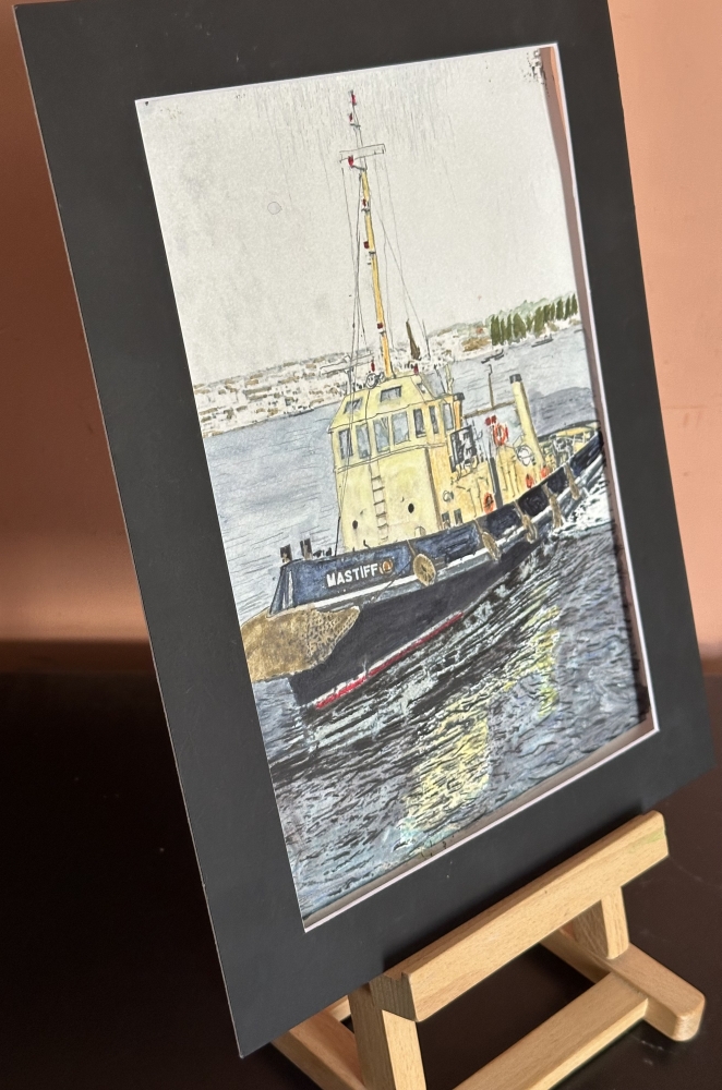 Devonport Naval Base Tug Boat 
