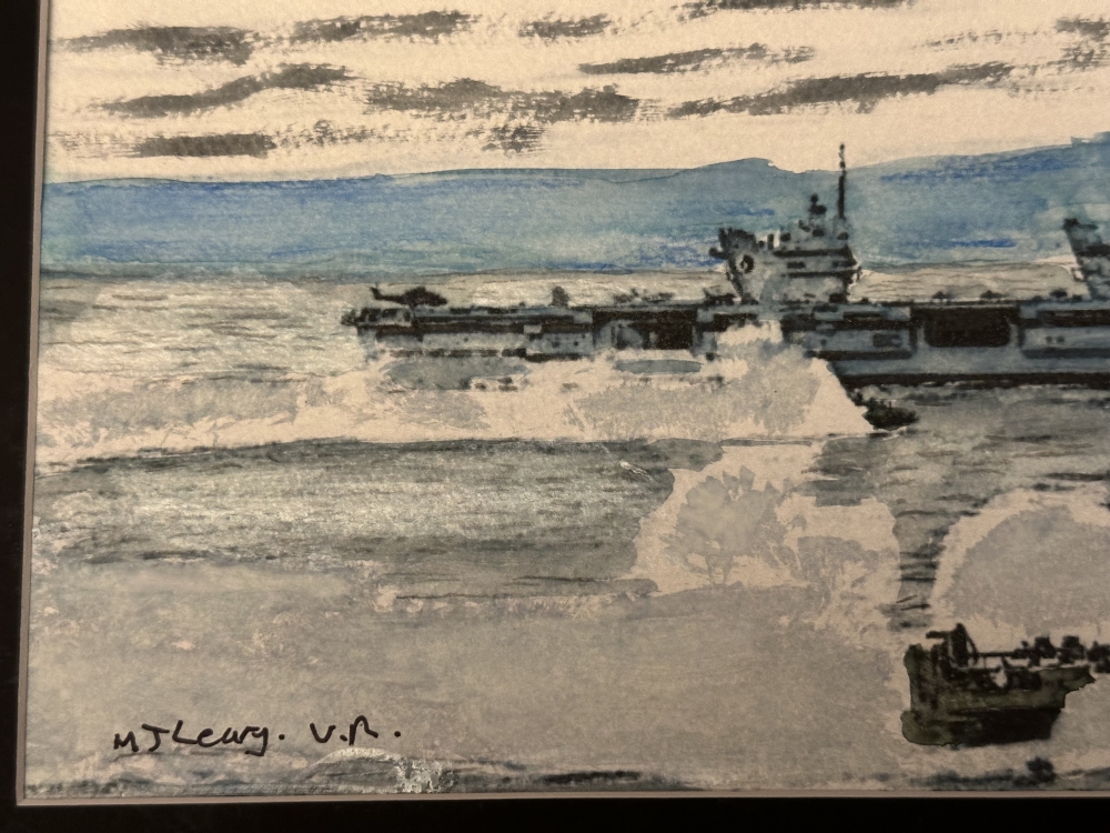 HMS Princess Royal on a NATO exercise 