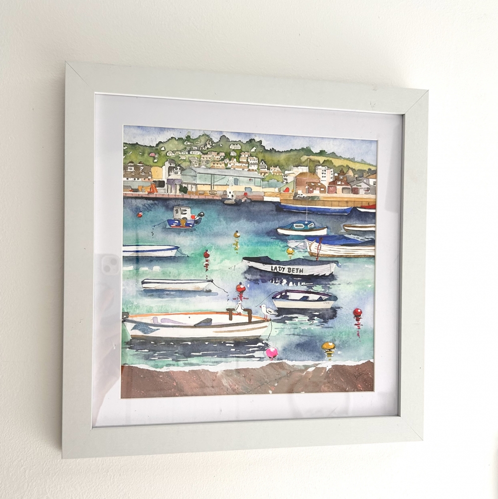 Back Beach boats, Teignmouth, Devon