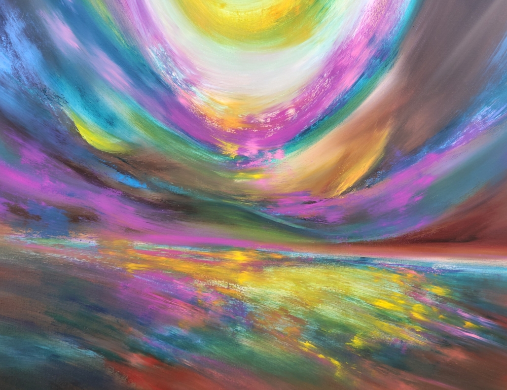 XL Drifting Sands 100 x 70 cm Oil Painting
