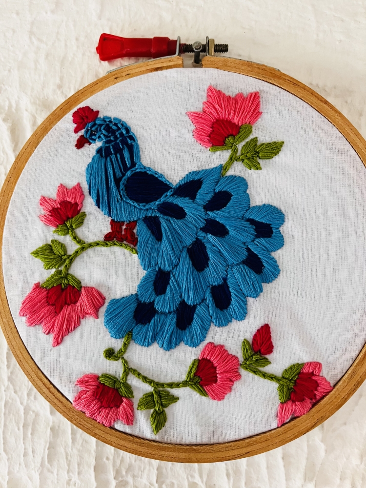 Peacock Embroidary