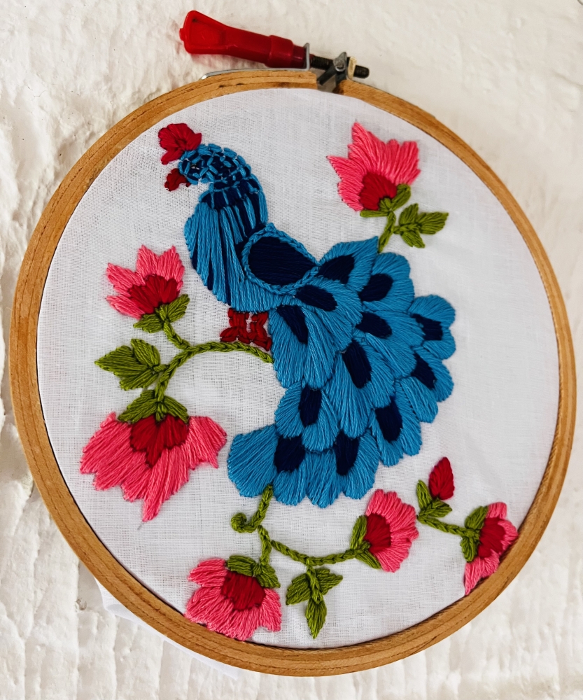 Peacock Embroidary